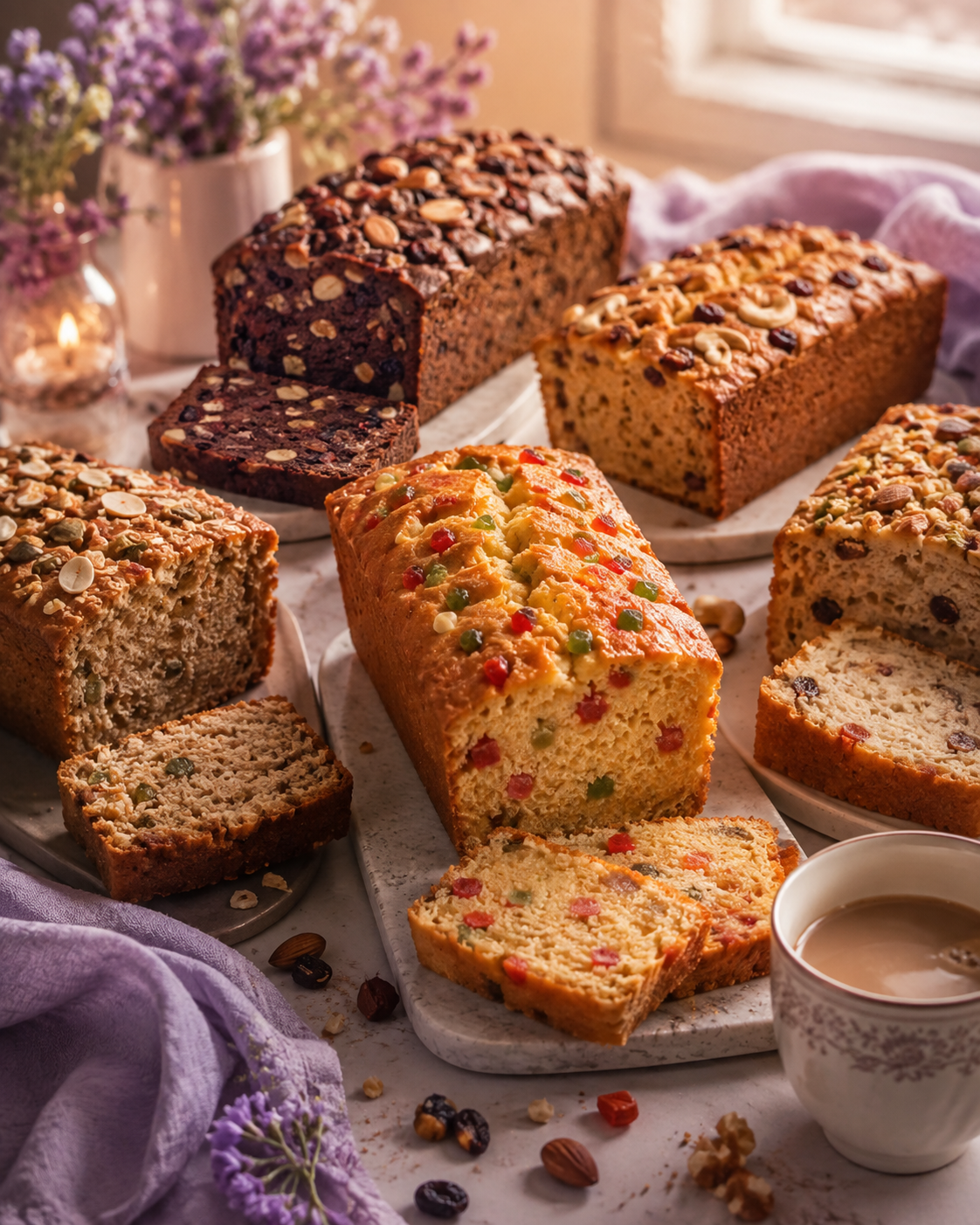 Fresh dry cakes